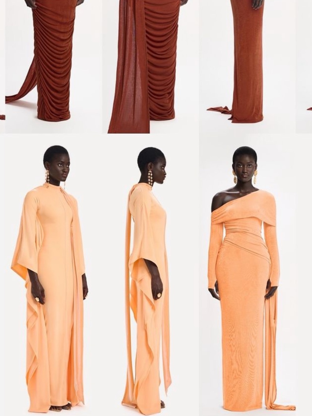 BBXBrand Verella Maxi Dress in Peach